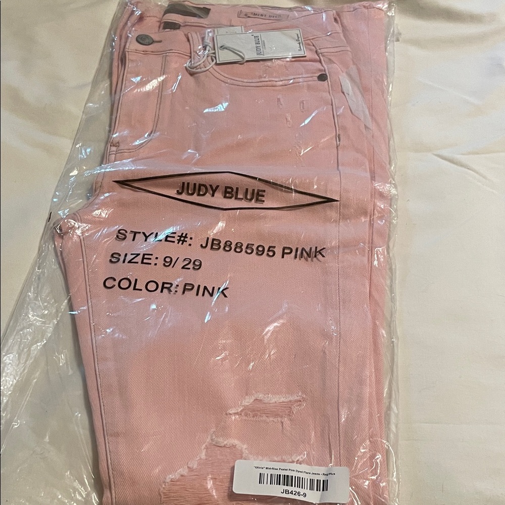 Judy Blue Women's Light Pink Skinny Jeans
